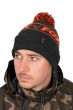 Čepice Collection Bobbles Black Orange