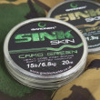 Návazcová šňůra Sink Skin Camo Green 25lb 20m