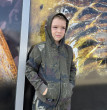 Tepláky dětské Identity Camo Kids