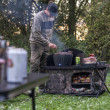 Stolek Bank Life Cook Station Camo