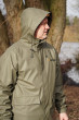 Bunda Rain Jacket Bark Green
