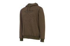 Mikina Mega Fish Hoodie Army Green