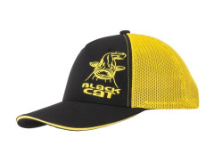 Kšiltovka Black and Yellow Trucker Cap