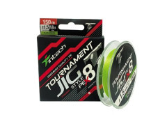 Šňůra Tournament Jig Style PE X8 Lime Green 150m