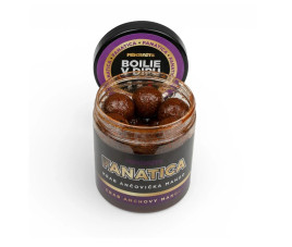 Boilies v dipu Fanatica Krab Ančovička Mango 250ml