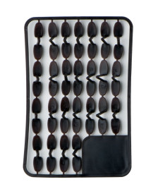 Zarážky Pellet Holders Big (hnědé) 67ks