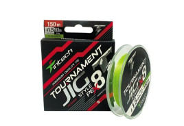 Šňůra Tournament Jig Style PE X8 Lime Green 150m