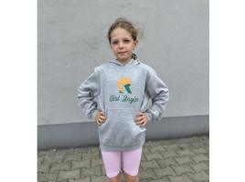 Mikina Dětská Girl Angler Grey