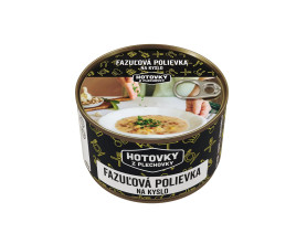 Jídlo Hotové Fazolová polévka na kyselo