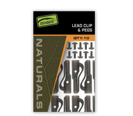 Závěs na olovo Edges Naturals Lead Clip and Pegs