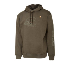 Mikina Mirror Carp Hoodie Green