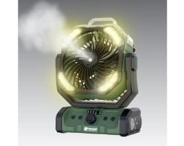 Ventilátor s párou Rechargable DoubleMotor WaterSpray Fan