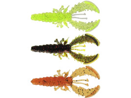 Nástraha Crecraw Slim Creturebait Dark Water Mix 7,5cm 4ks