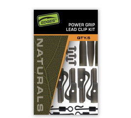 Závěs na olovo Edges Naturals power Grip Lead Clip Kit