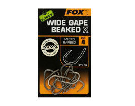 Háčky Edges Wide Gape Beaked X