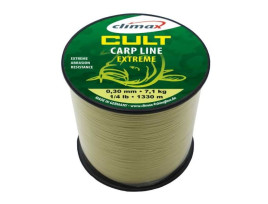 Vlasec Cult Carp Line Extreme Mattolive 1000m