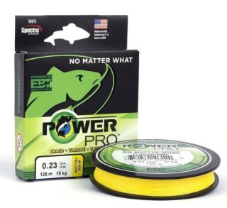 Šňůra Moss Yellow 135m