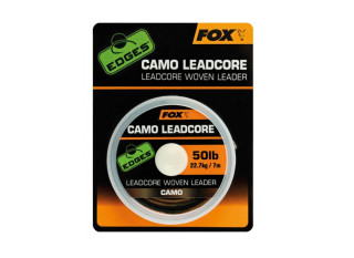 Šňůrka s olověným jádrem Edges Leadcore Camo 50lb 7m