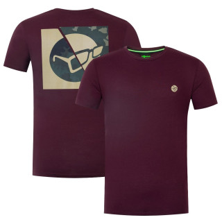 Triko Le Split Tee Burgundy