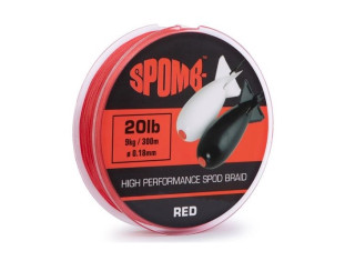 Šňůra Spod Braid Red 300m 0,18mm 9kg