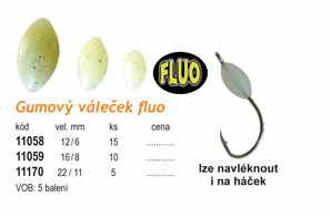 Gumový váleček Fluo