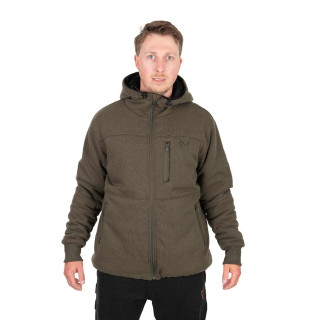 Bunda Sherpa Jacket Green Black