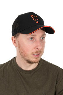 Kšiltovka Collection Trucker Black Orange