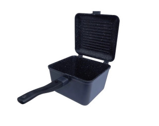 Pánev Connect Deep Pan and Griddle XL Granite Edition