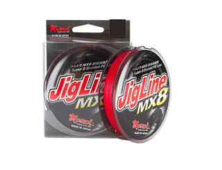 Šňůrka JigLine MX8 Red 150m