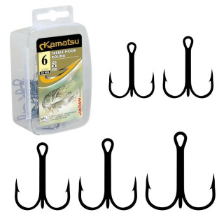 Trojháčky K-077 Treble Hook Round