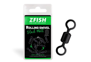 Obratlík Rolling Swivel Black