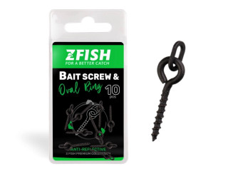 Šroub na Uchycení Pop Up Bait Screw and Owal Ring