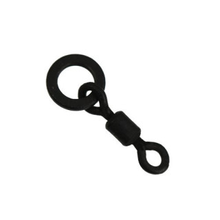 Mikroobratlík s kroužkem Covert Flexi Hook Swivels