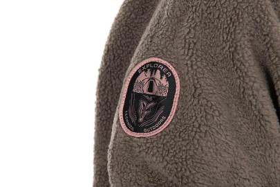 Mikina Womens Explorer Fleece Hooded Jacket