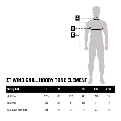 Mikina ZT Wind Chill Hoody Two Tone Element