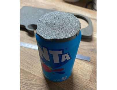 Stolek na křeslo Quattro + víko na plechovku