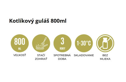 Jídlo Hotové Kotlíkový guláš