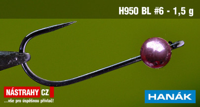 Jigové háčky Wolfram BL jig H950 bez protihrotu