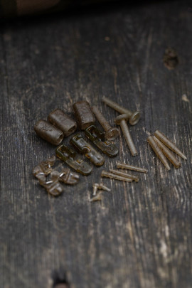 Montáž Edges Camo Tubing Leadclip Kit 5ks