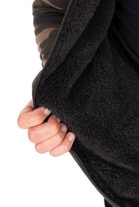 Mikina Camo Full Zip Prem Sherpa 310 Hoodie