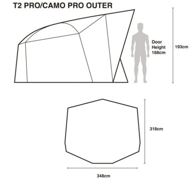 Bivak Titan T2 Camo Pro