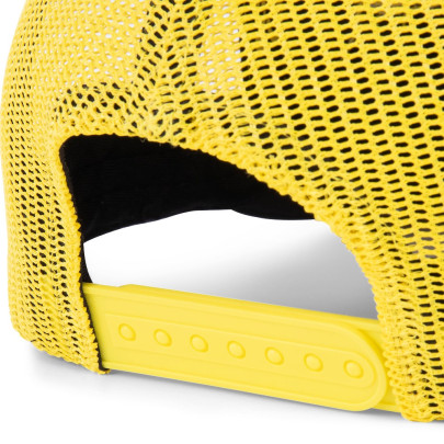 Kšiltovka Black and Yellow Trucker Cap