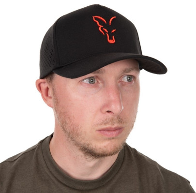 Kšiltovka Collection Baseball Cap Black Orange