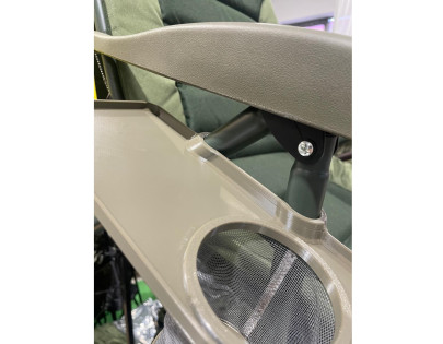 Stolek na křeslo Quattro + víko na plechovku