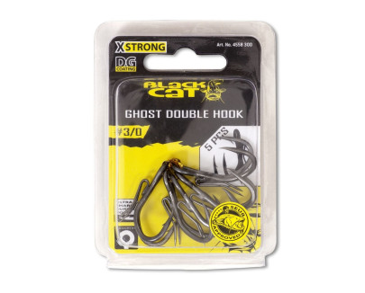 Dvojháčky s trnem Ghost DG Coating 5ks