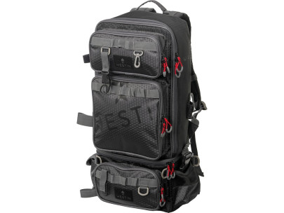 Batoh na přívlač W4 Master Backpack 3 Boxes XL Titanium Black 3in1