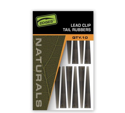 Převleky Edges Naturals Lead Clip Tail Rubbers