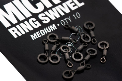 Obratlík S Kroužkem Micro Ring Swivel Medium