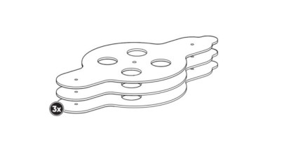 Popruhy na závěs kamene Fix