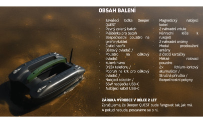 Zavážecí loďka Quest Downscan